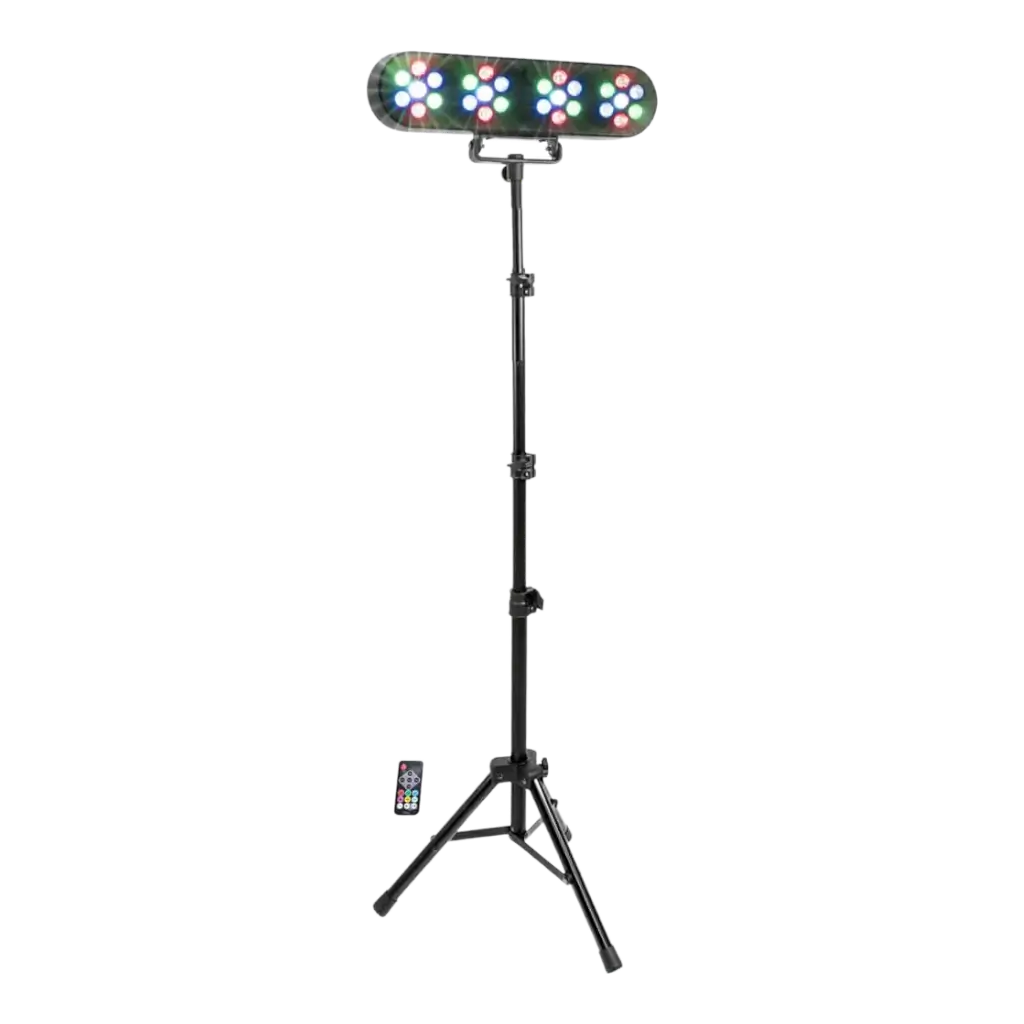 Lumière LED® multicolore + Support de Lumière + télécommande