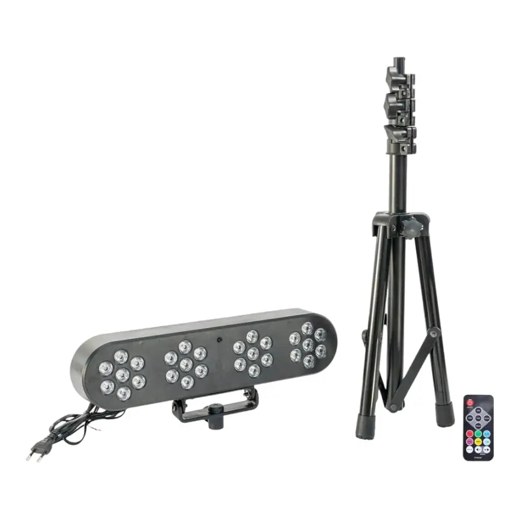 Lumière LED® multicolore + Support de Lumière + télécommande