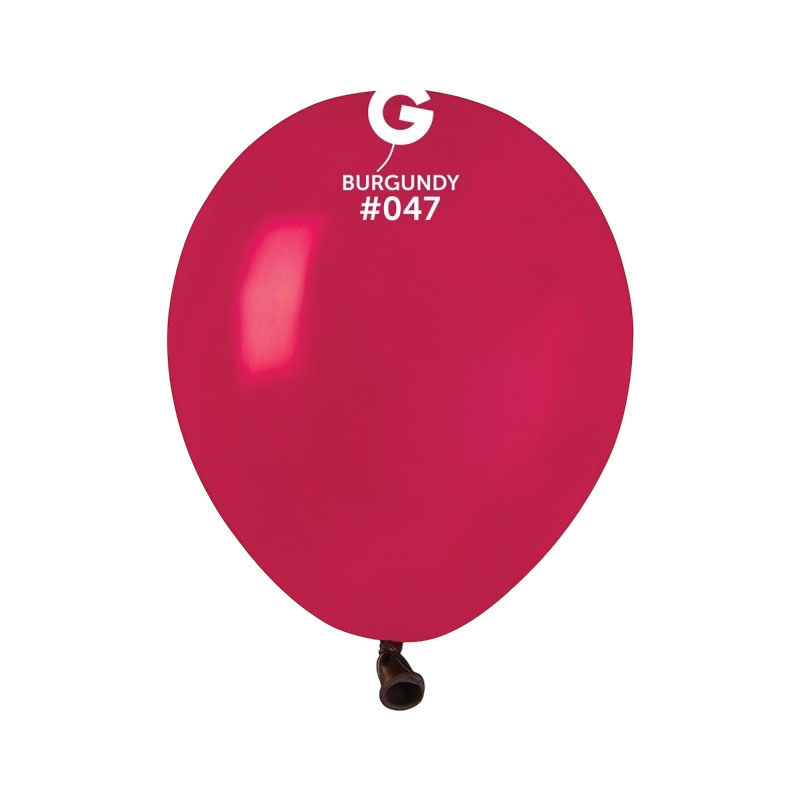 BALLON STANDARD® Ø13CM BORDEAUX /50 - 047