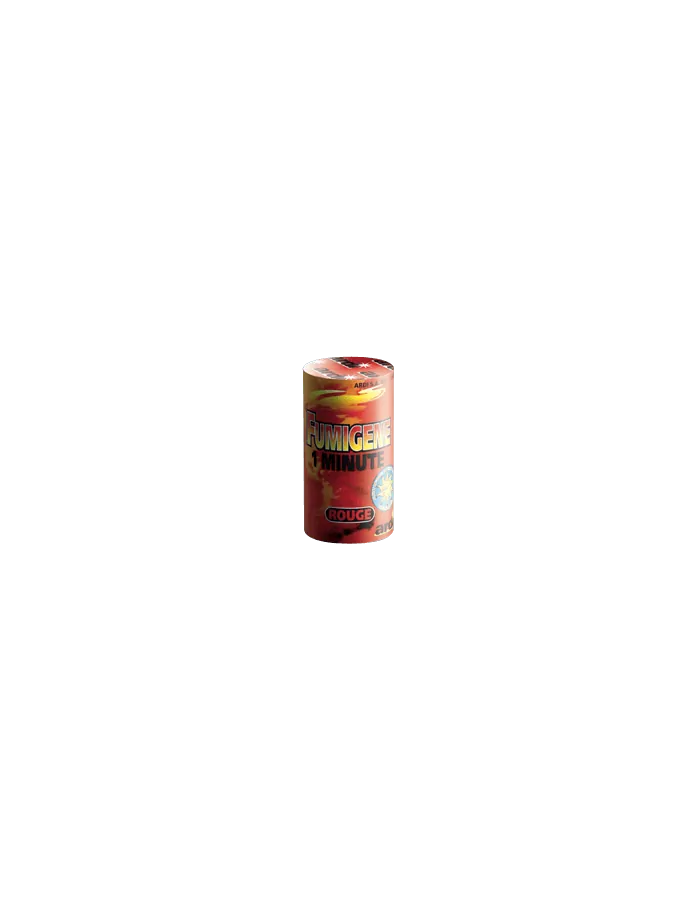 Fumigène en pot ® Rouge 1 minute