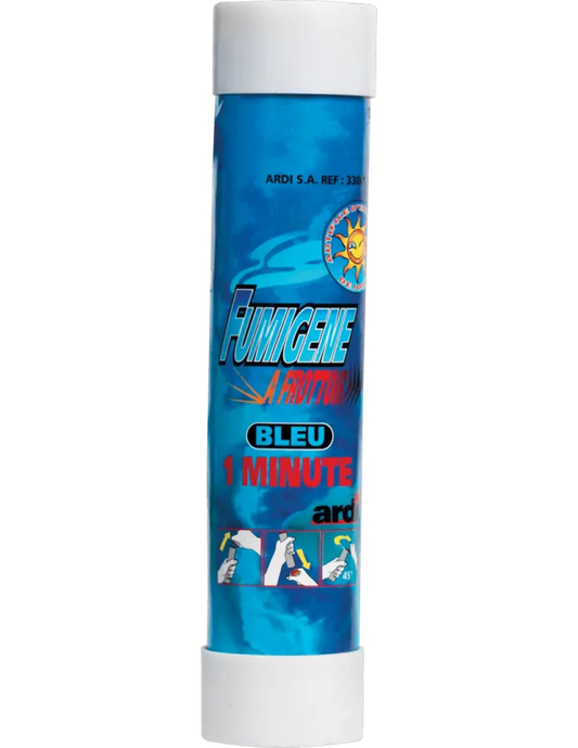 Fumigène a frottoir® Bleu 1 minute